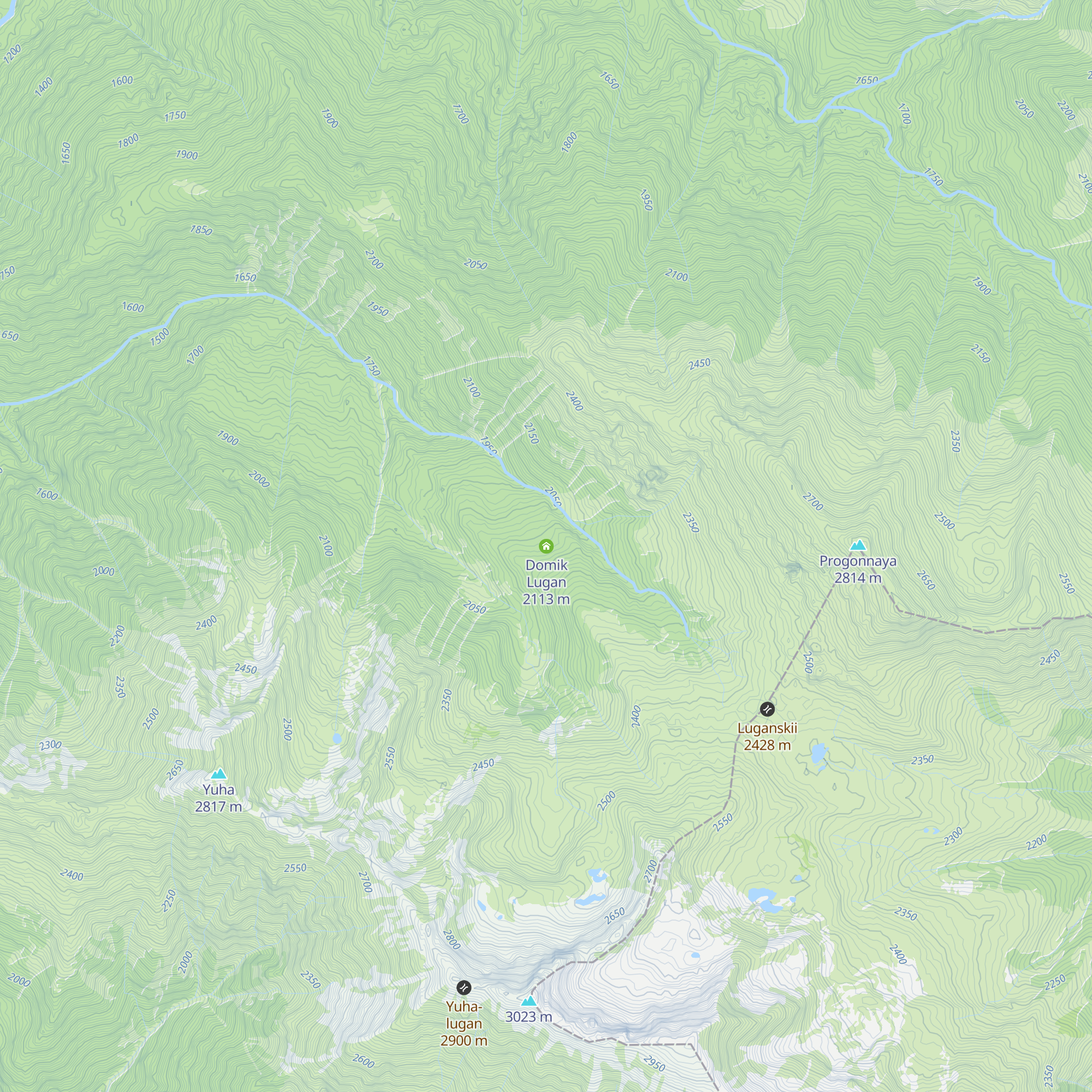 Domik V Verhovyah R.luganki map