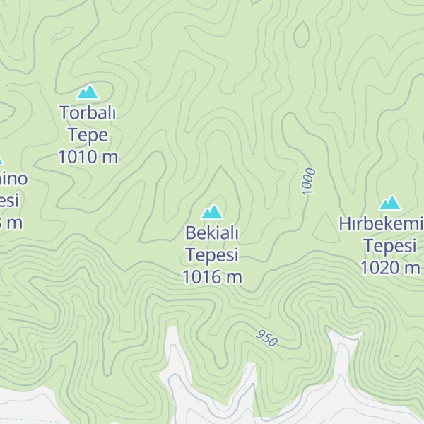 Map of Bekialı Tepesi