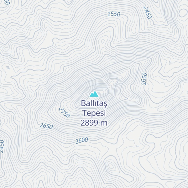 Map of Ballıtaş Tepesi