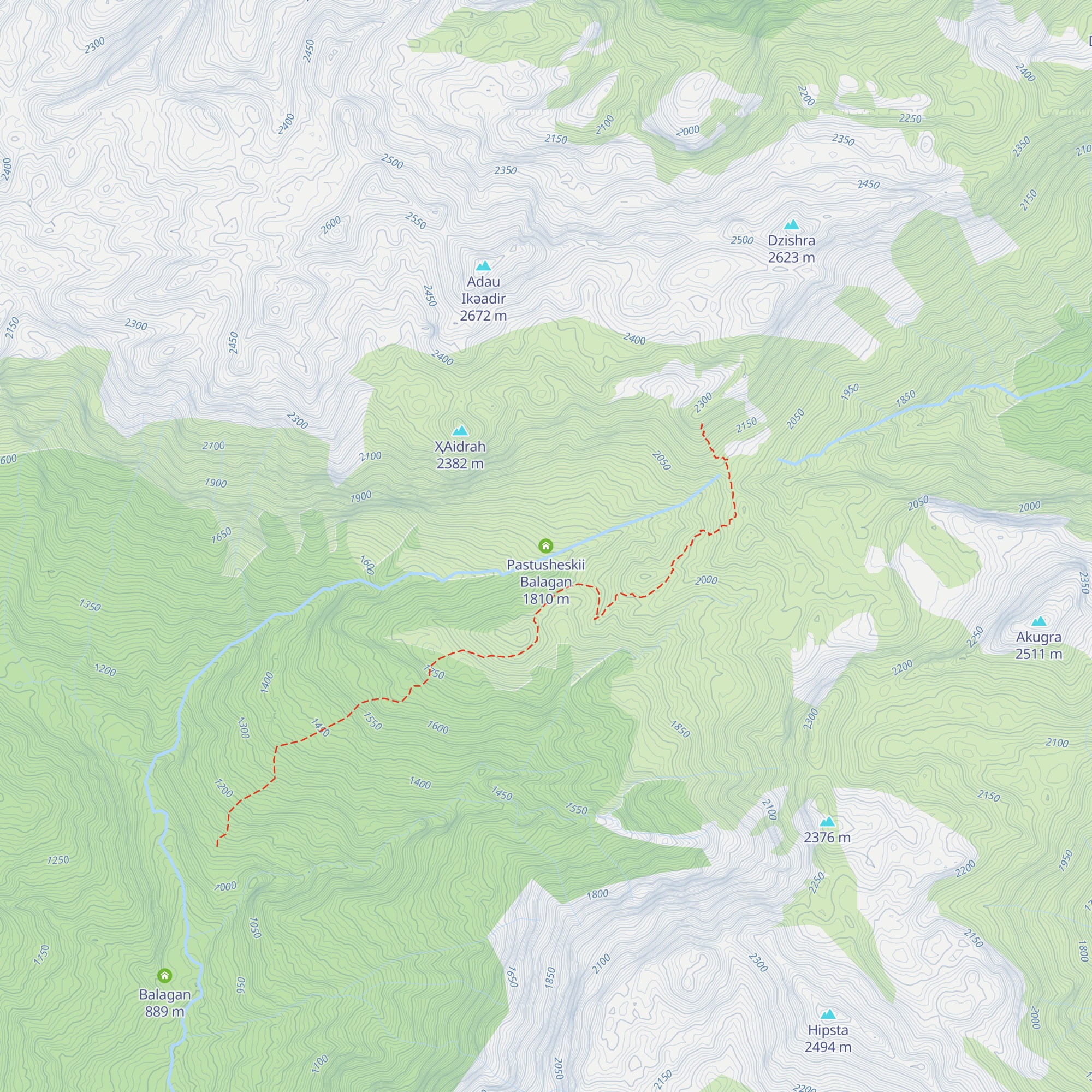 Pastusheskii Balagan map