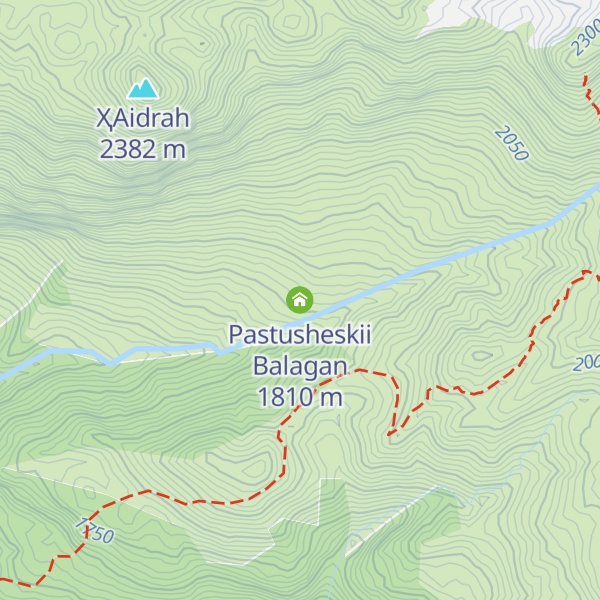 Map of Pastusheskii Balagan