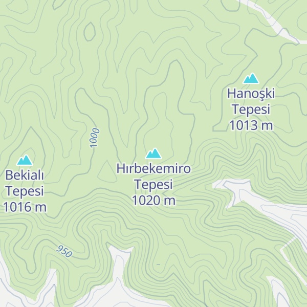 Map of Hırbekemiro Tepesi