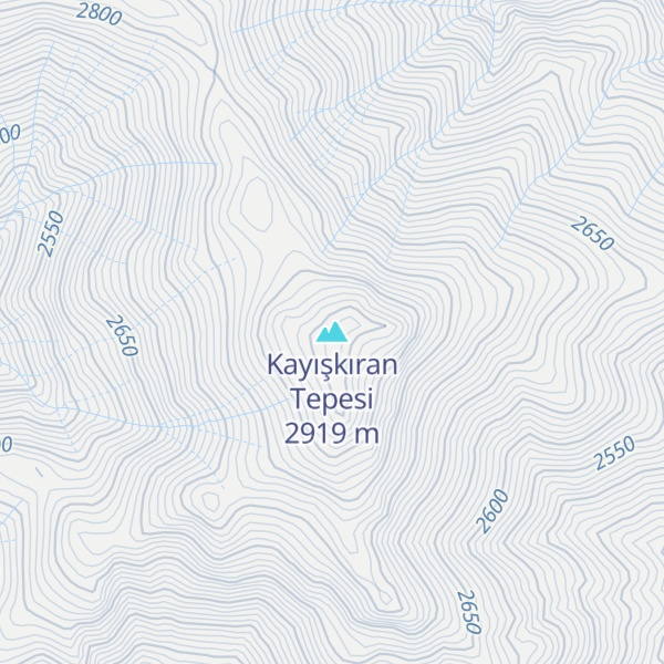 Map of Kayışkıran Tepesi