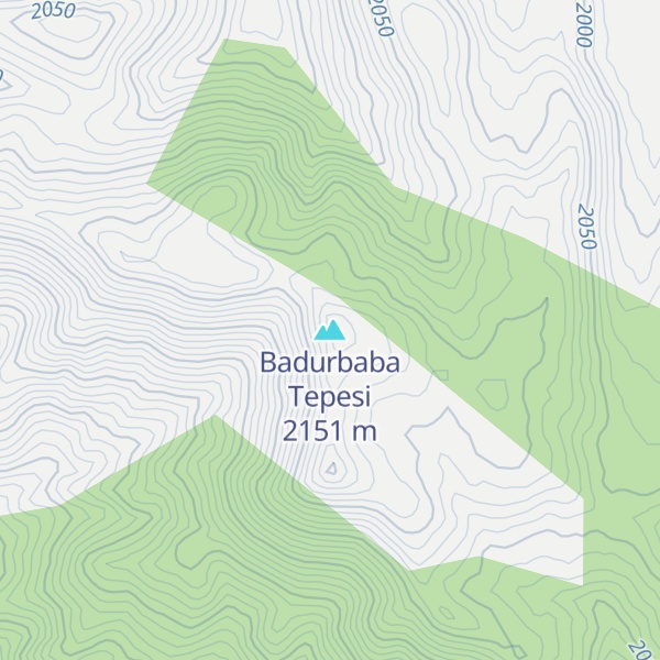 Map of Badurbaba Tepesi