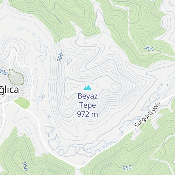 Map of Beyaz Tepe