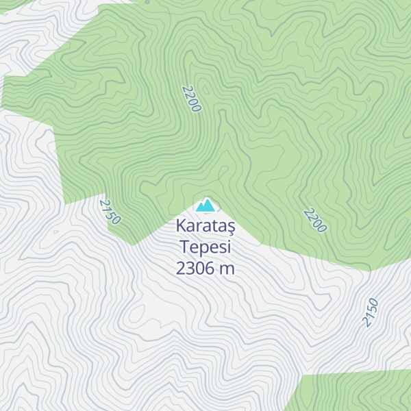 Map of Karataş Tepesi