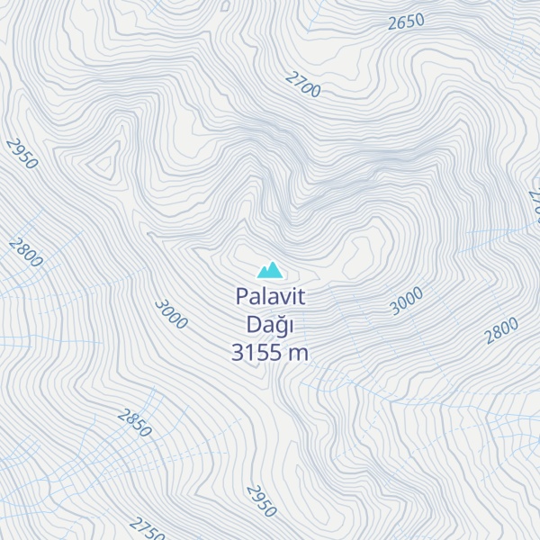 Map of Palavit Dağı