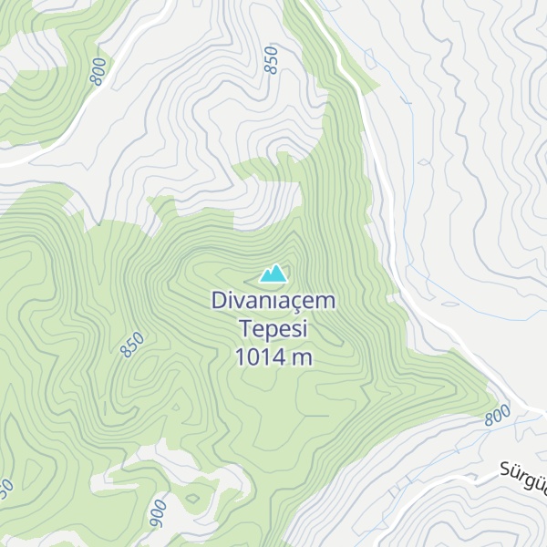Map of Divanıaçem Tepesi