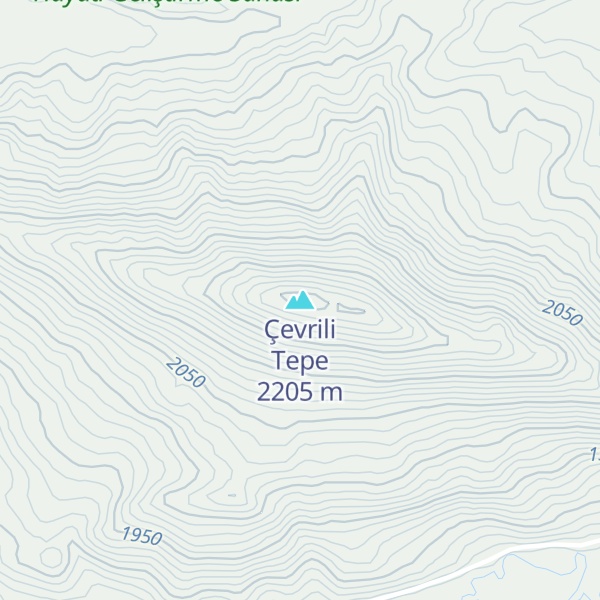 Map of Çevrili Tepe