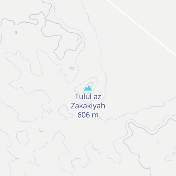 Map of Tulul az Zakakiyah