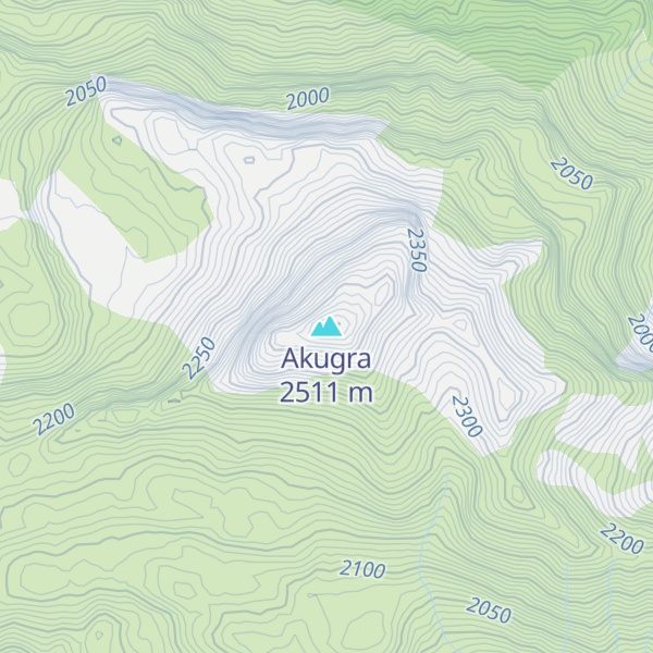 Map of Akugra