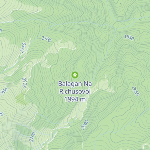 Map of Balagan Na R.chusovoi