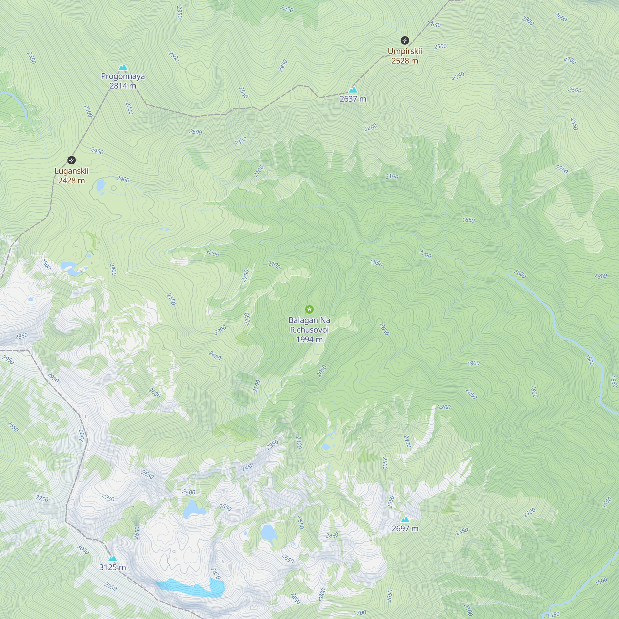 Balagan Na R.chusovoi map