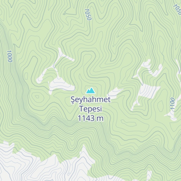 Map of Şeyhahmet Tepesi