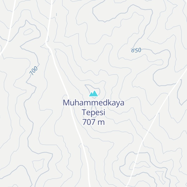 Map of Muhammedkaya Tepesi