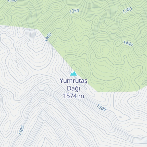 Map of Yumrutaş Dağı