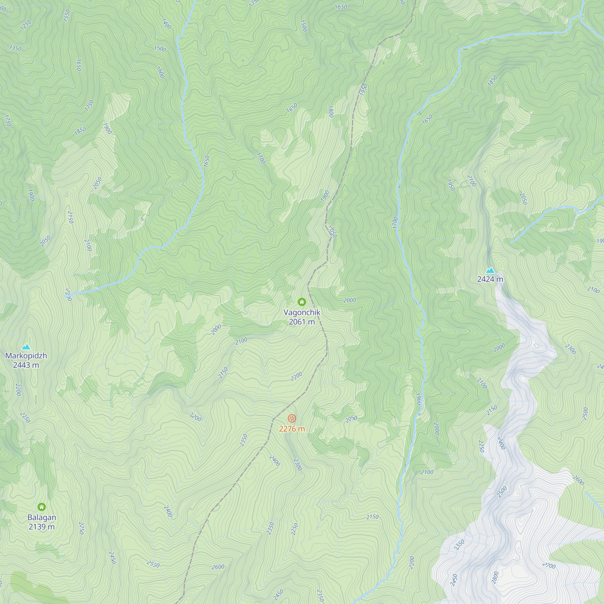 Vagonchik map
