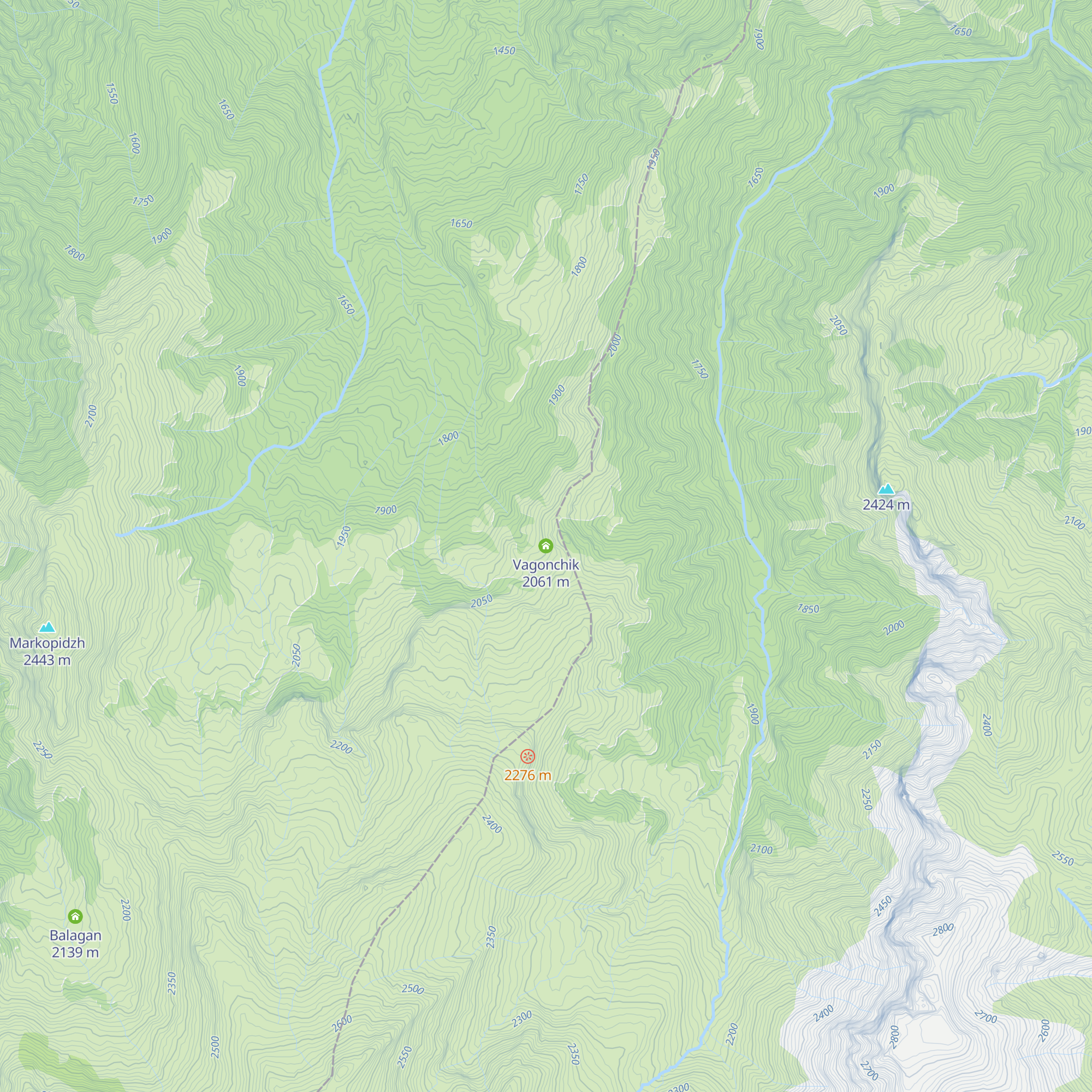 Vagonchik map