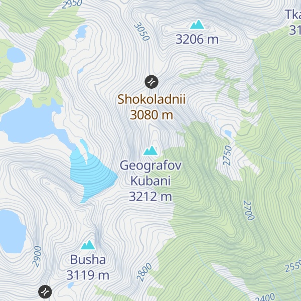 Map of Geografov Kubani