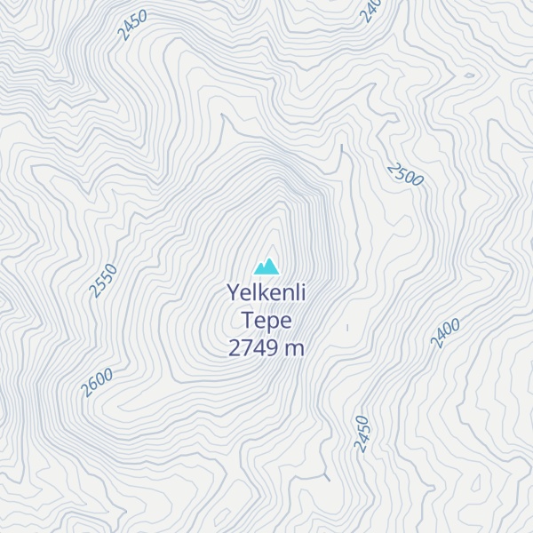 Map of Yelkenli Tepe