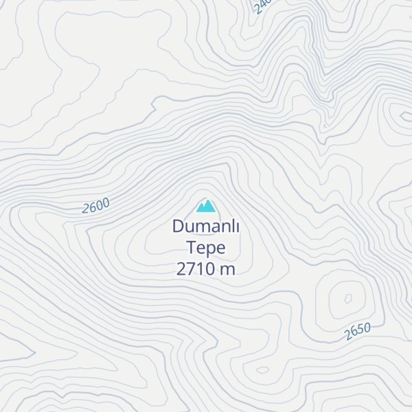 Map of Dumanlı Tepe