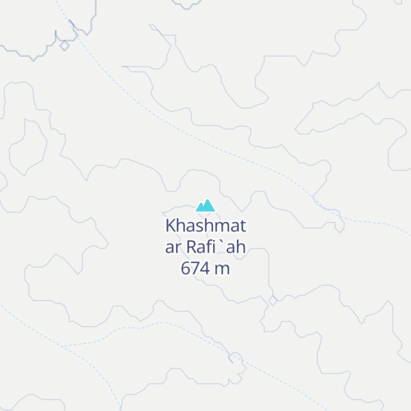 Map of Khashmat ar Rafi`ah