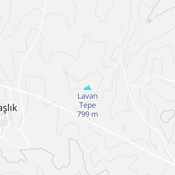 Map of Lavan Tepe