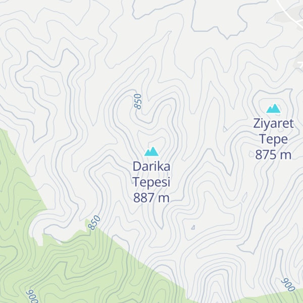 Map of Darika Tepesi