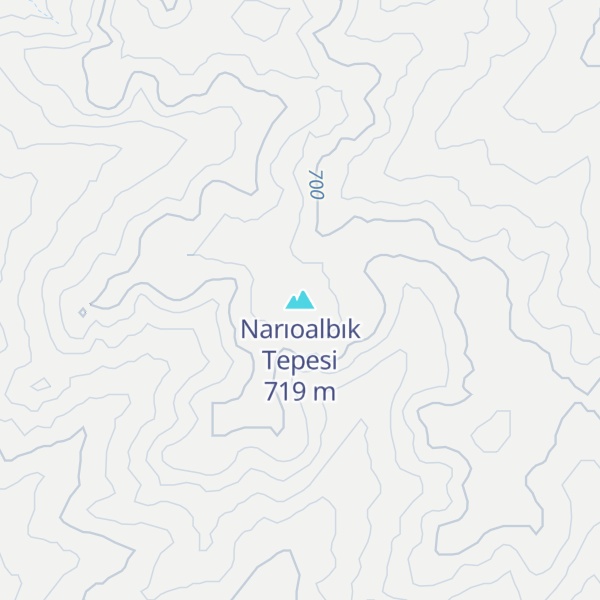 Map of Narıoalbık Tepesi