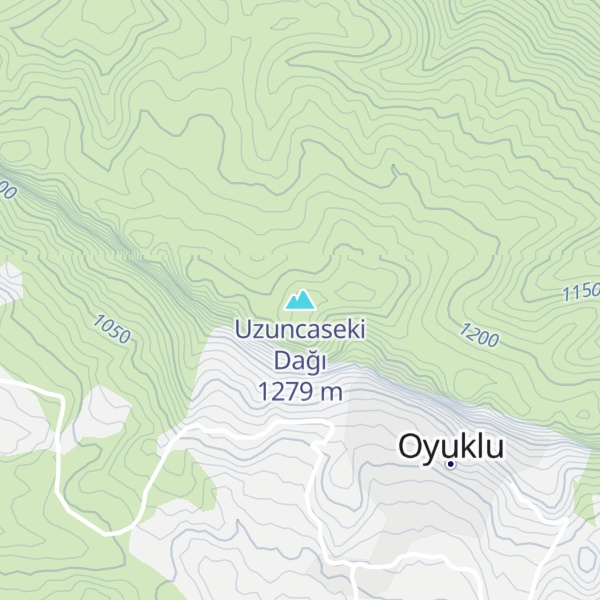 Map of Uzuncaseki Dağı