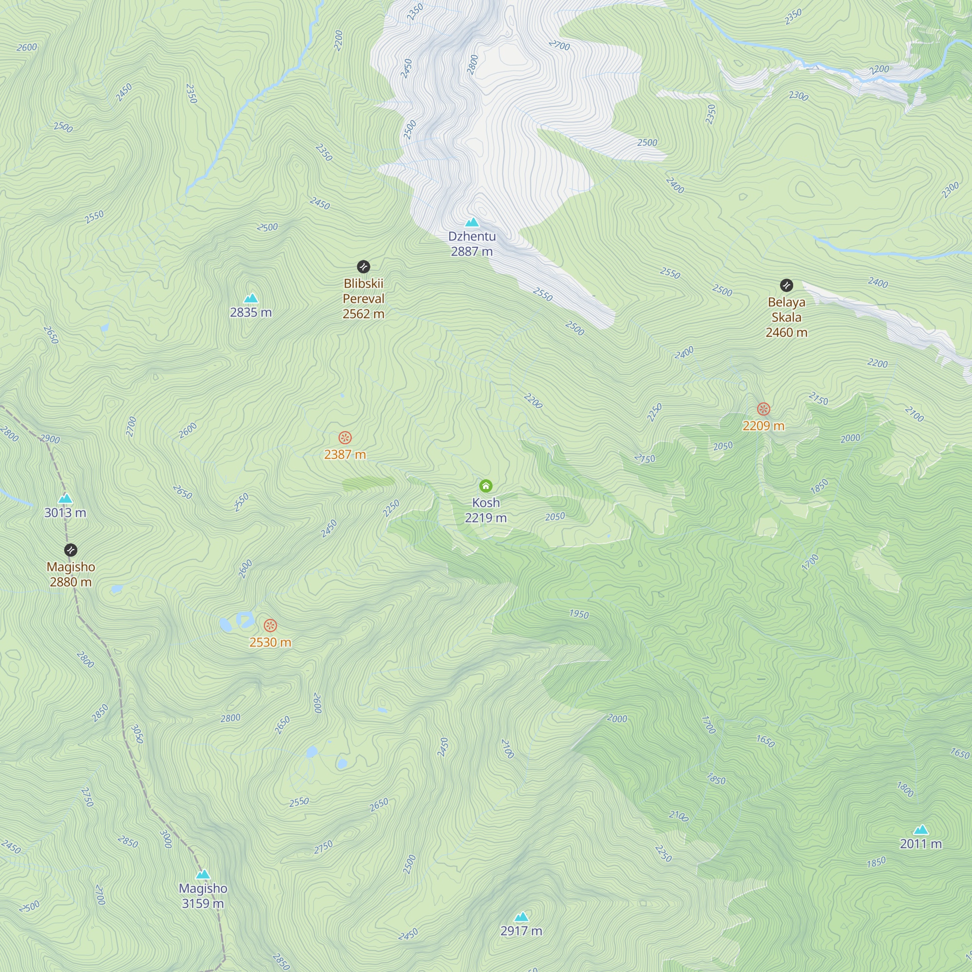 Kosh map