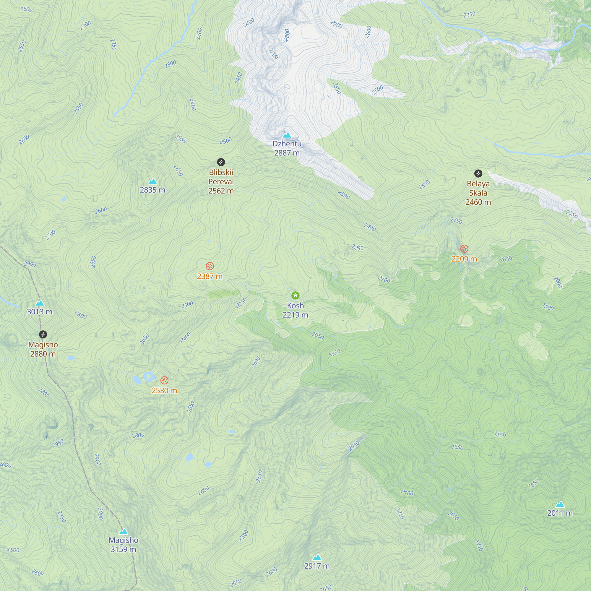 Kosh map