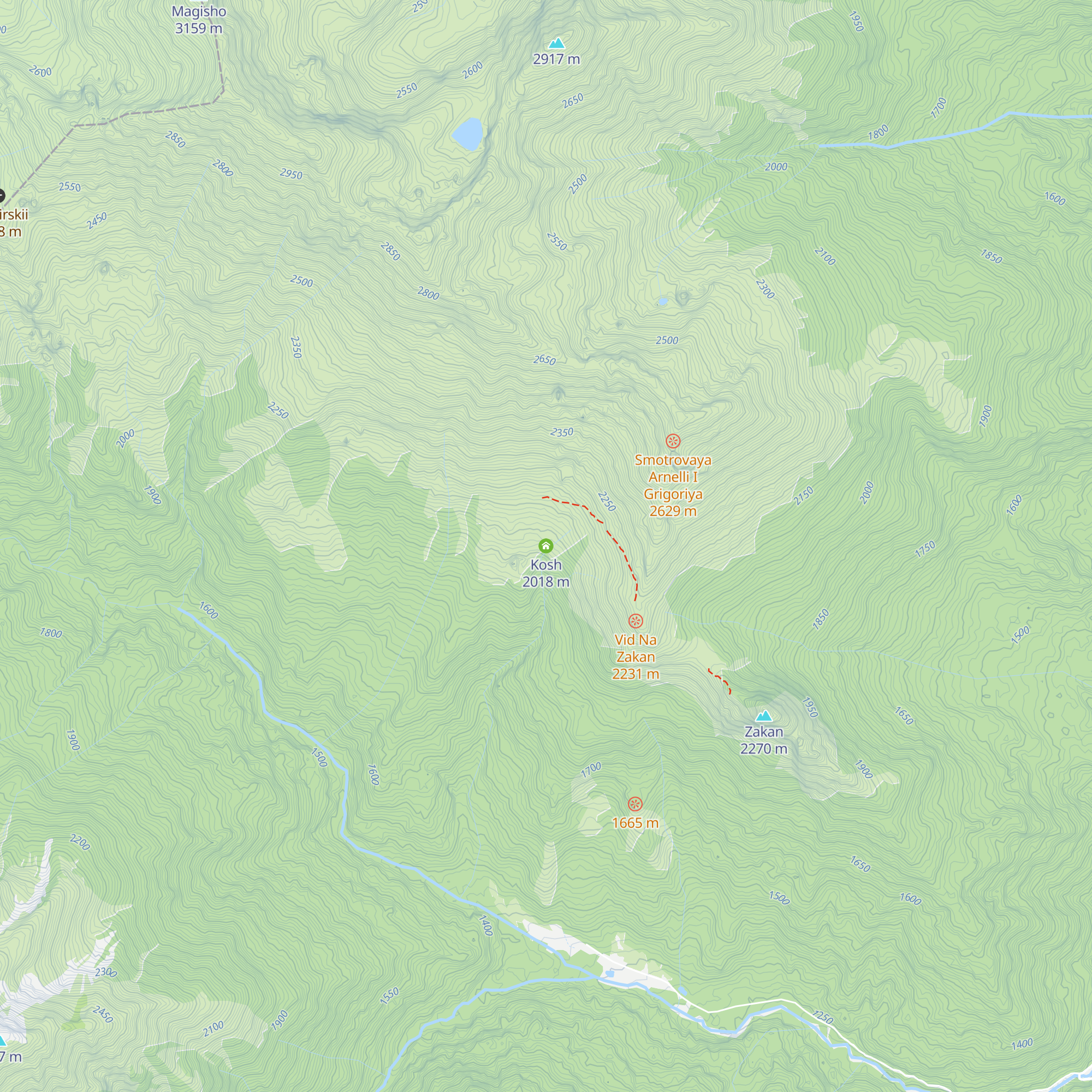 Kosh map