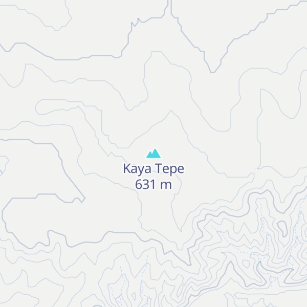 Map of Kaya Tepe