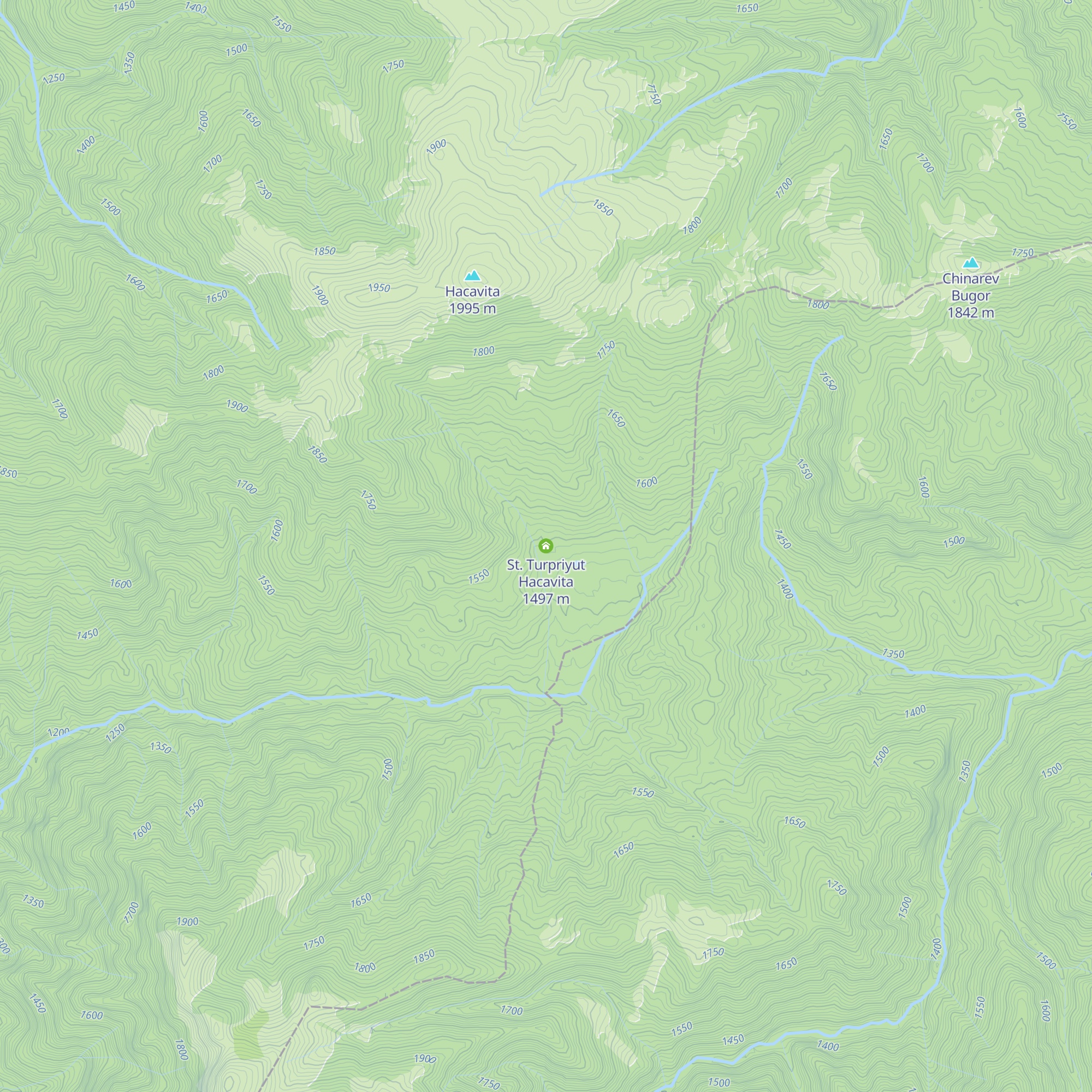 St. Turpriyut Hacavita map