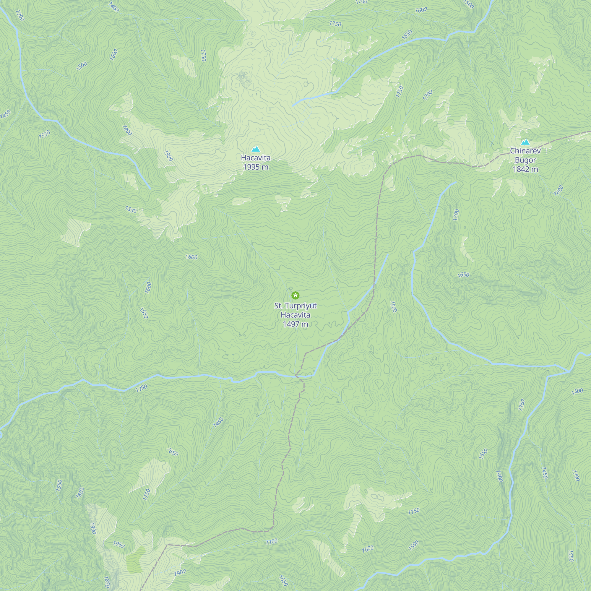 St. Turpriyut Hacavita map