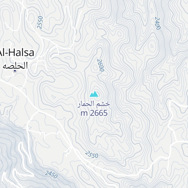 Map of خشم الحمار