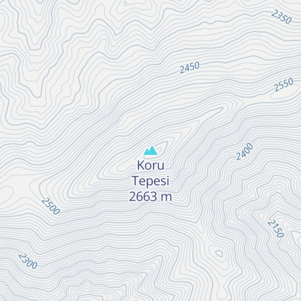 Map of Koru Tepesi