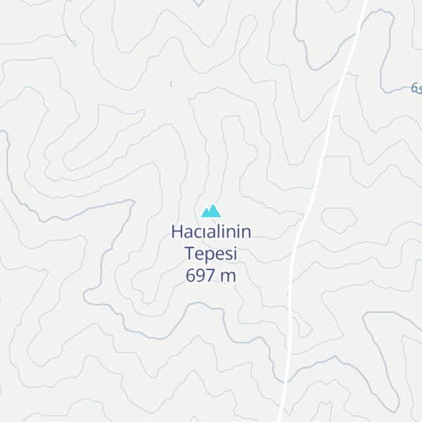 Map of Hacıalinin Tepesi
