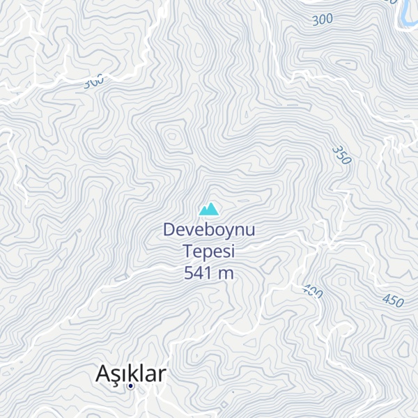 Map of Deveboynu Tepesi