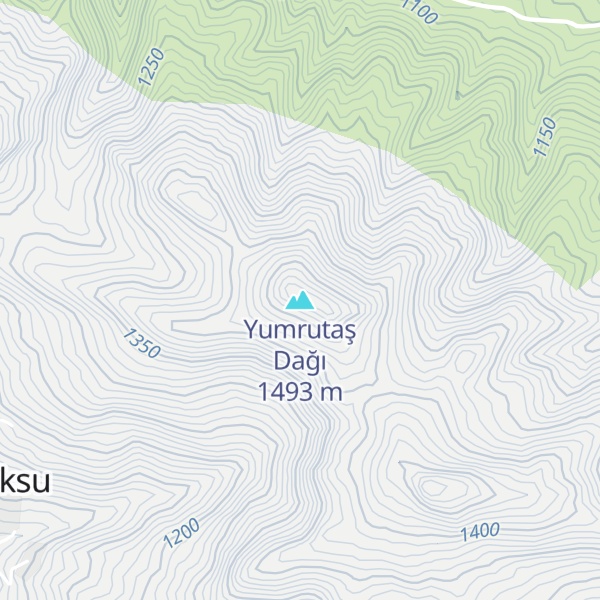 Map of Yumrutaş Dağı