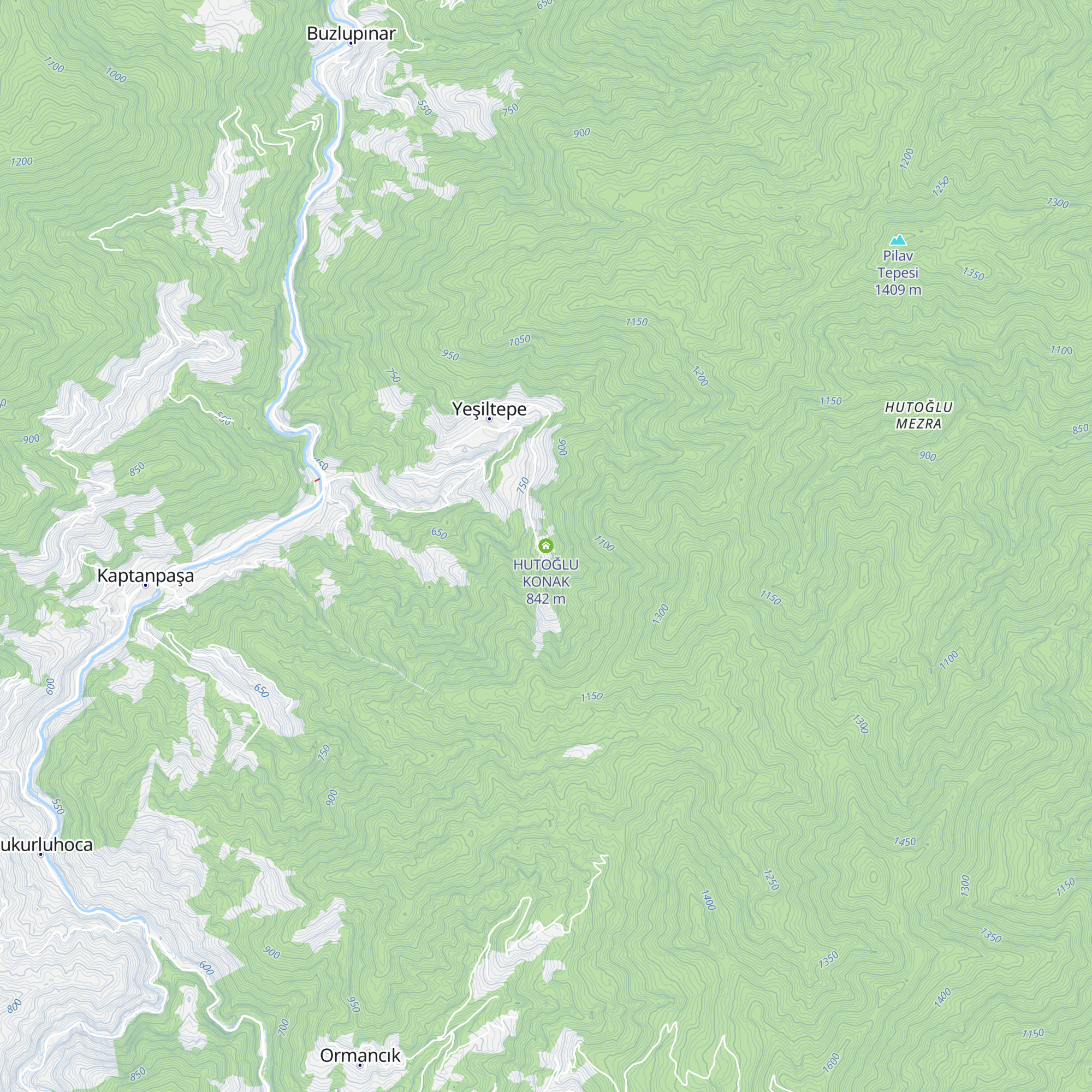 HUTOĞLU KONAK map