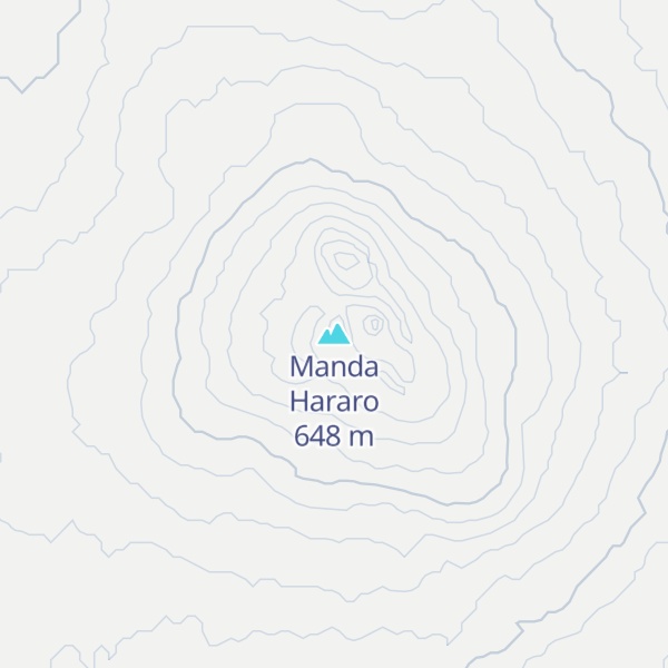 Map of Manda Hararo