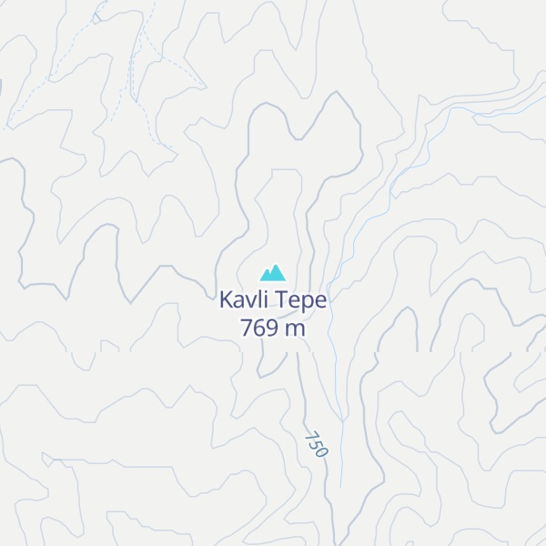 Map of Kavli Tepe