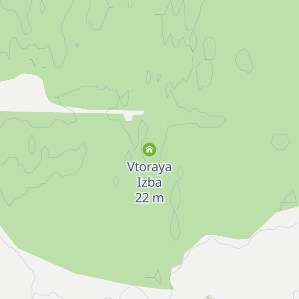 Map of Vtoraya Izba