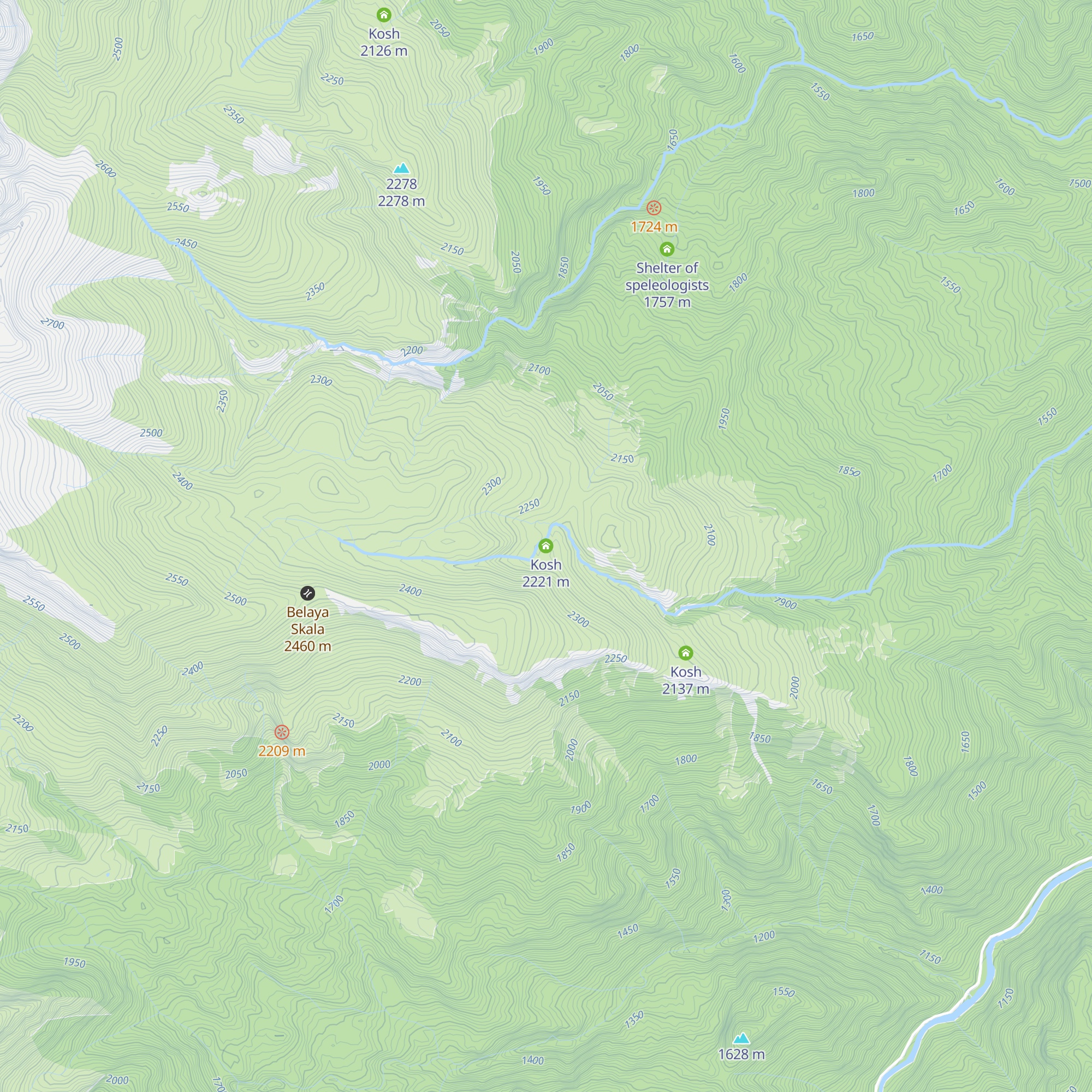 Kosh map