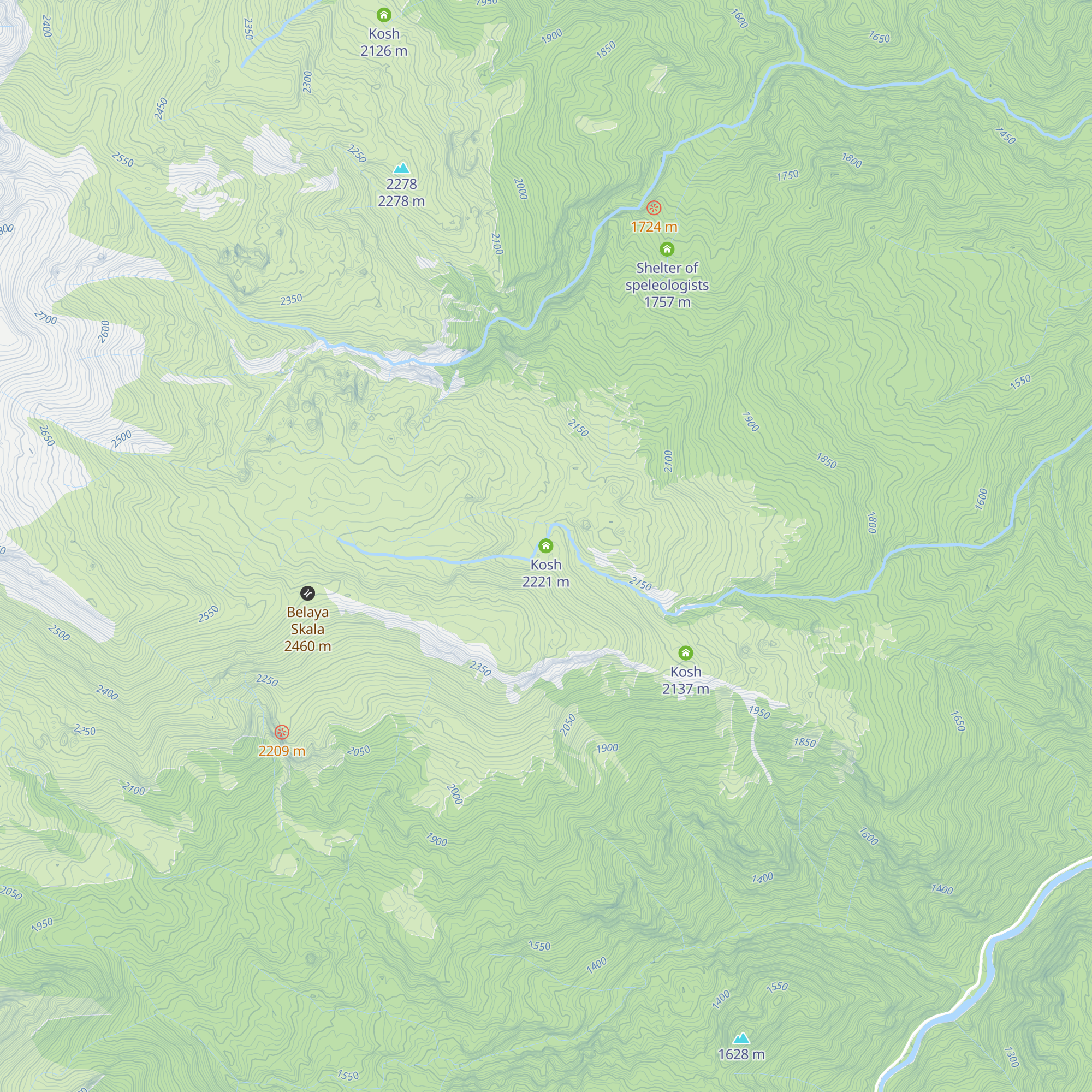 Kosh map