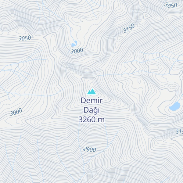 Map of Demir Dağı
