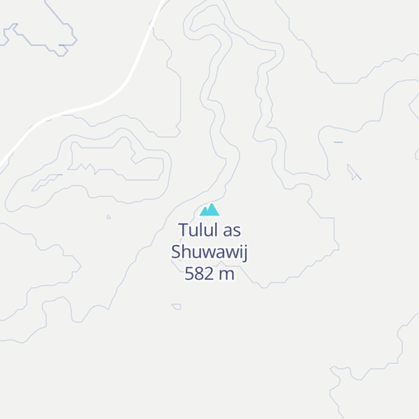 Map of Tulul as Shuwawij