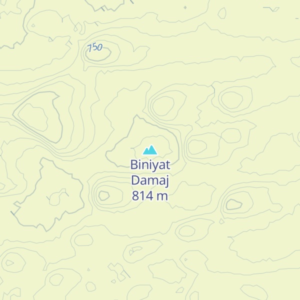 Map of Biniyat Damaj